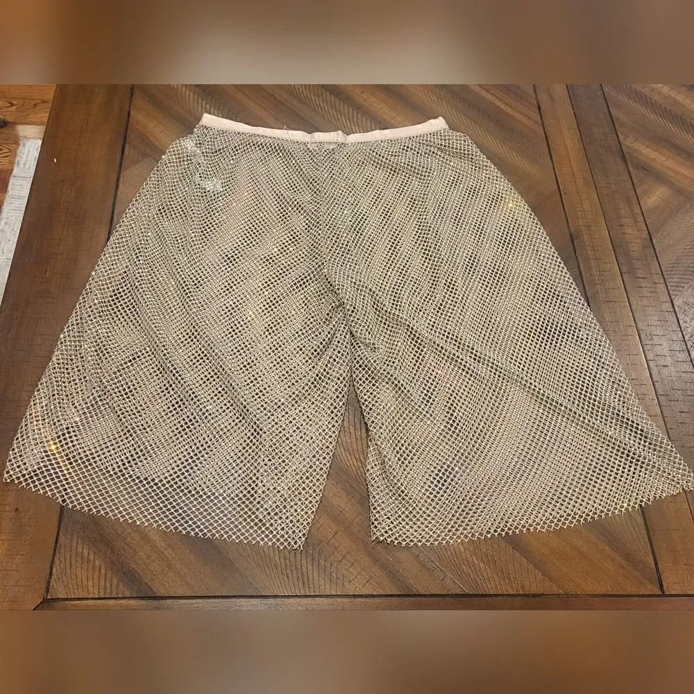 Free People Intimates Filter Finish Shorts Mesh beaded Sizes S